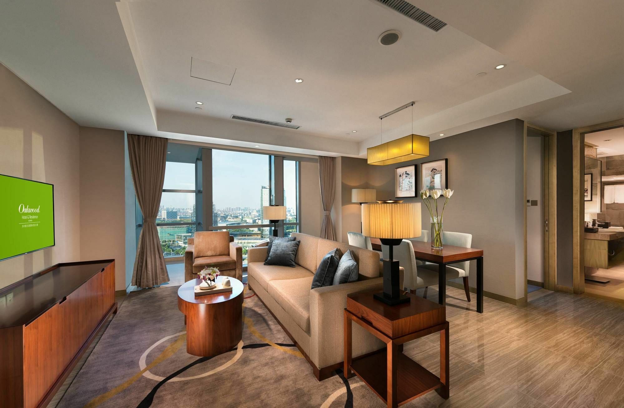 Oakwood Hotel & Residence Suzhou Suzhou  Extérieur photo